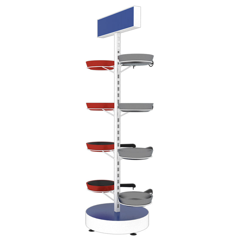 frying pan display stand EGDS56 EAGLE STORE FIXTURES