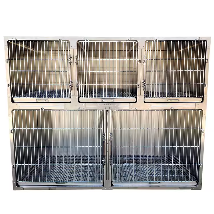 SUS304 Pet Boarding Cage Hospital Isolation Breeding EGP88