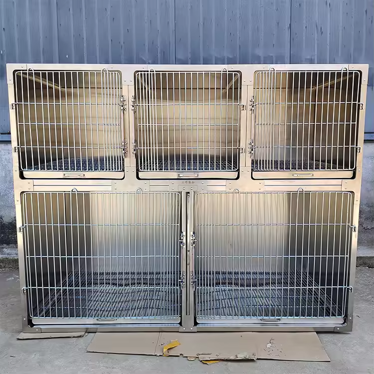 SUS304 Pet Boarding Cage Hospital Isolation Breeding EGP88