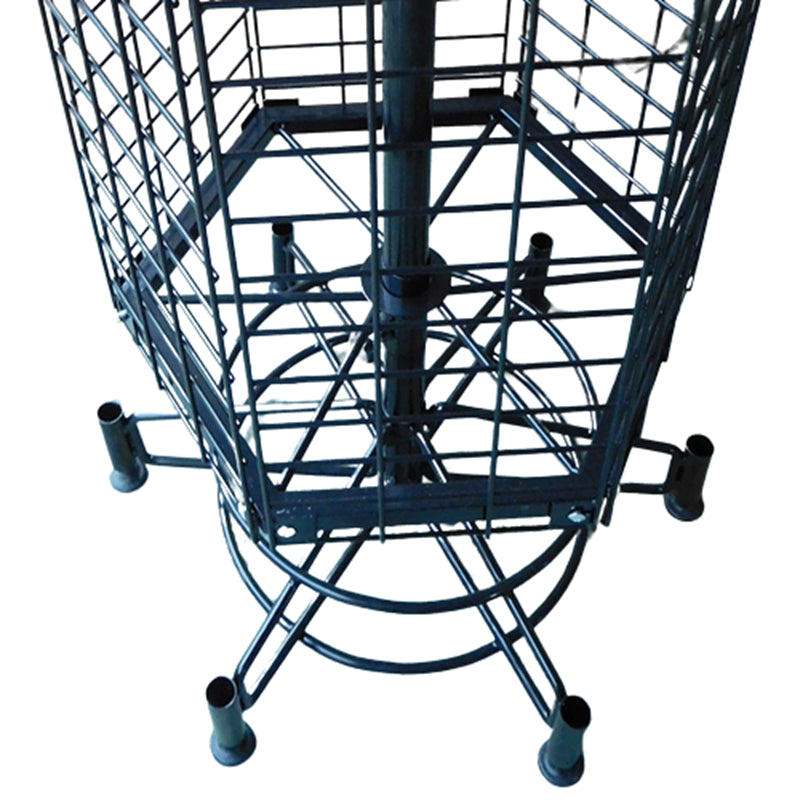 6 sided rotating display gridwall stand EGDS119