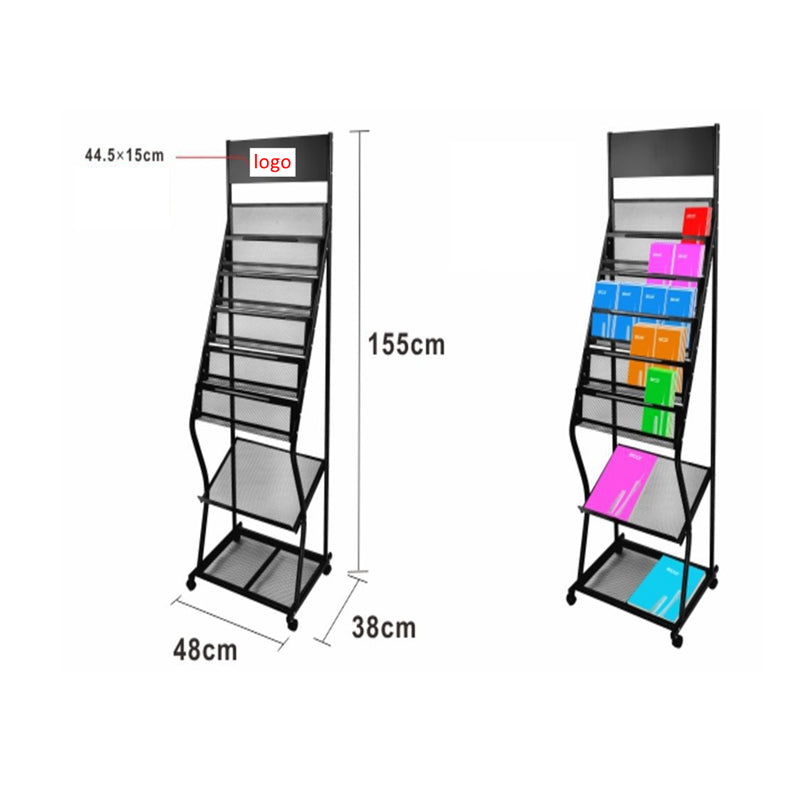 magazines leaflets display stand EGDS123