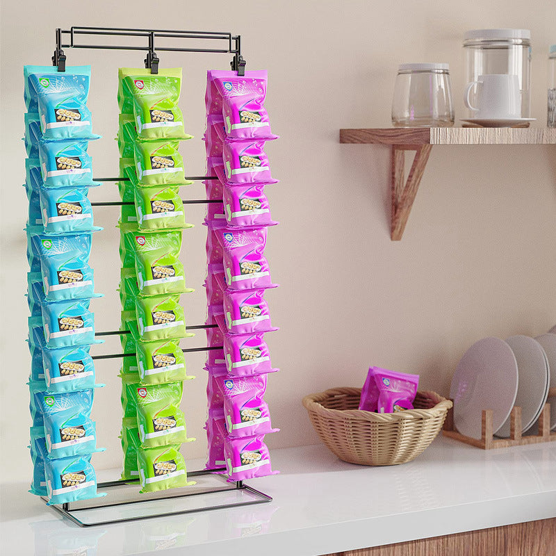 snack display clip strips stand EGDS139