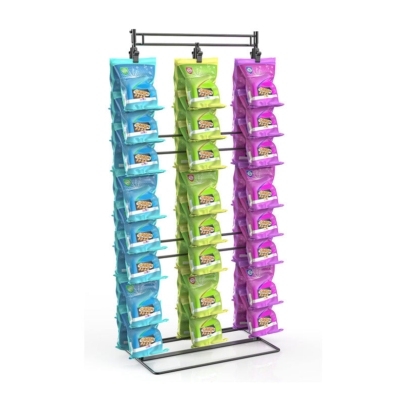 snack display clip strips stand EGDS139