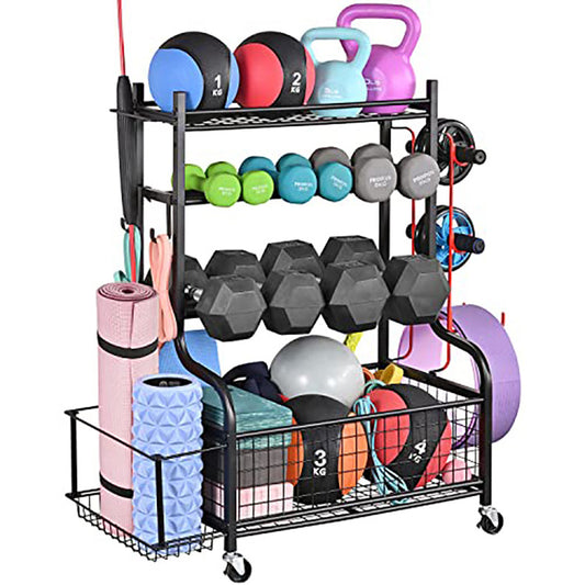 yoga mat fitness equipment storage shelf EGDS22