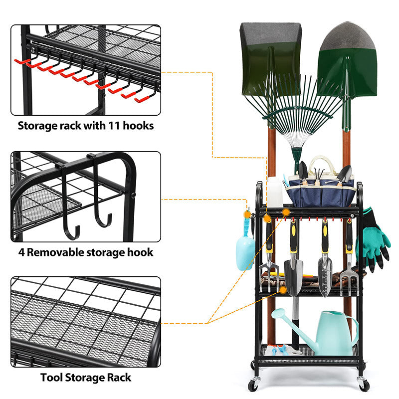 garden toosl storage shelf EGDS29