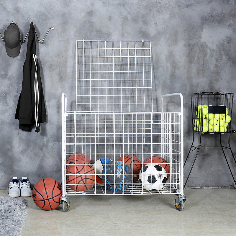 baskets ball soccers storage basket cage EGDS89