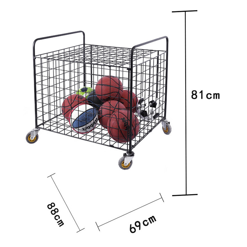 baskets ball soccers storage basket cage EGDS89