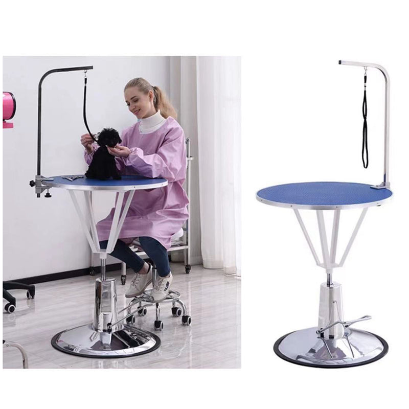 Pet  Grooming Round Table Hydraulic Lifting EGP18