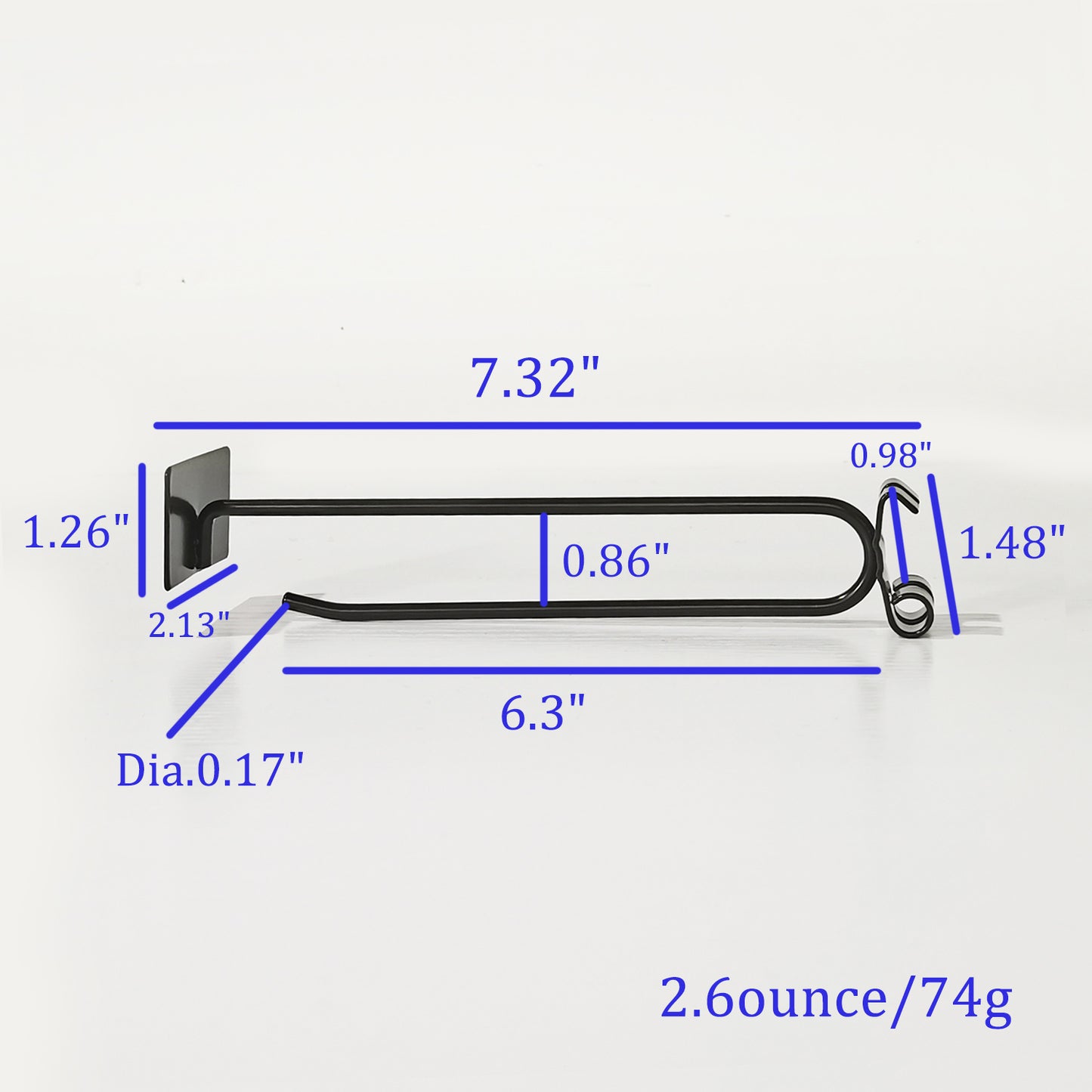 clip hook for grid wall